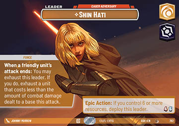 Shin Hati, Eager Adversary (V.2)