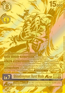 ShineGreymon: Burst Mode Ace (BT17-041) (V.3)