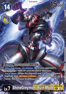 ShineGreymon: Ruin Mode (EX4-074)