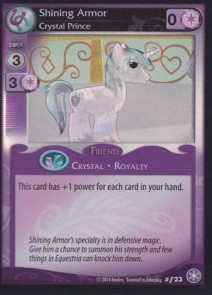 Shining Armor *Crystal Prince* (V.2 - Foil)