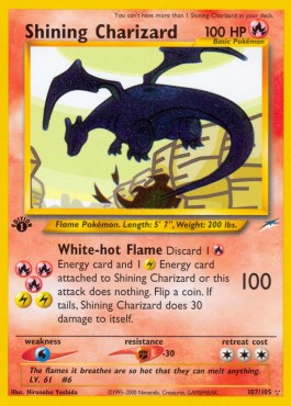 Shining Charizard  (NDE 107)