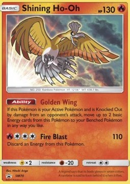 Shining Ho-Oh  (SM 70)