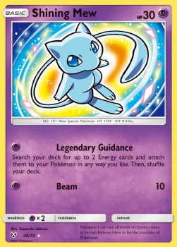 Shining Mew  (SLG 40)