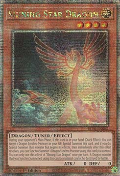 Shining Star Dragon (V.2 - Quarter Century Secret Rare)