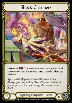 Shock Charmers (Cold Foil Golden)