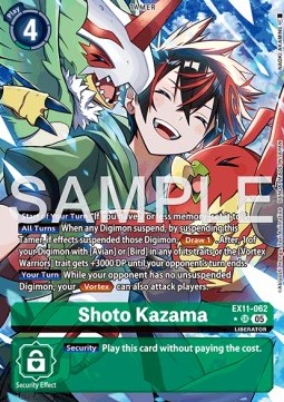 Shoto Kazama (EX11-062) (V.2)
