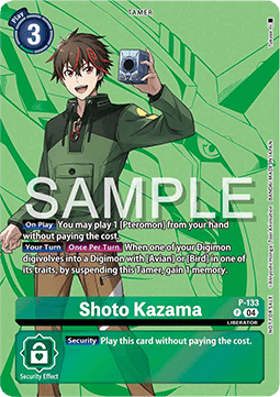 Shoto Kazama (P-133) (V.2)
