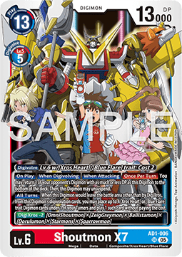 Shoutmon X7 (AD1-006) (V.1)