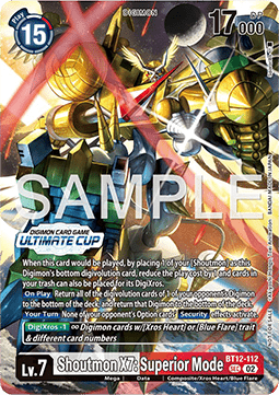 Shoutmon X7: Superior Mode (BT12-112)