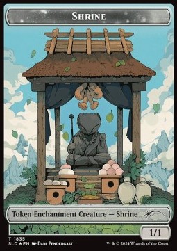 Shrine Token (Colorless 1/1)