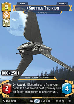 Shuttle Tydirium, Fly Casual (V.5)