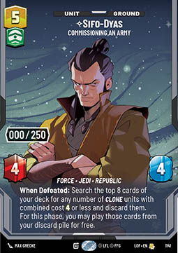 Sifo-Dyas, Commissioning An Army (V.5)