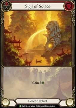 Sigil of Solace (Red) (Alternate Art Rainbow Foil)