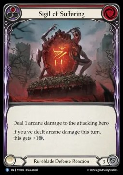 Sigil of Suffering (Red) (Regular)