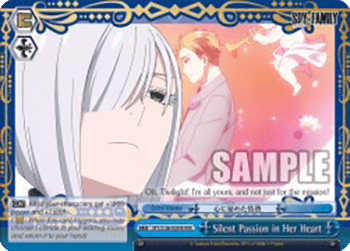 Silent Passion in Her Heart (V.2 - Triple Rare)