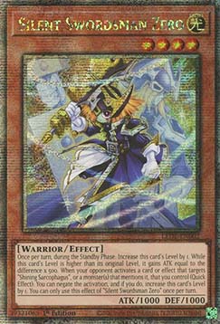 Silent Swordsman Zero (V.2 - Quarter Century Secret Rare)