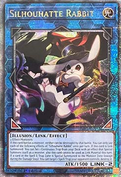 Silhouhatte Rabbit (V.2 - Quarter Century Secret Rare)