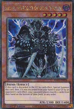 Sillva, Warlord of Dark World (V.2 - Quarter Century Secret Rare)