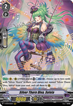 Silver Thorn Diva, Selvia [V Format] (V.1 - Triple Rare)