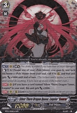 Silver Thorn Dragon Queen, Luquier "Яeverse" [G Format] (V.1 - Triple Rare)