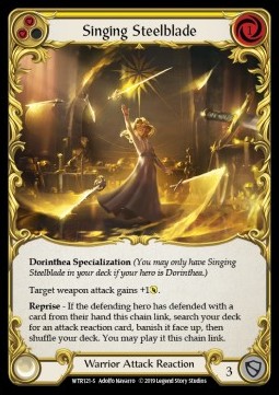 Singing Steelblade (Rainbow Foil)