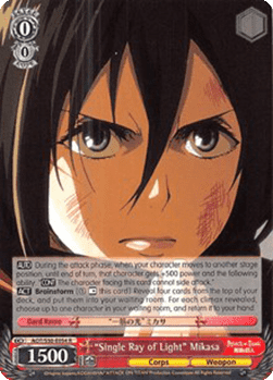 "Single Ray of Light" Mikasa (V.2 - Super Rare)