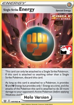 Single Strike Energy (PPS2 BST 141)