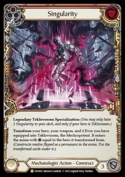 Singularity // Teklovossen, the Mechropotent (Regular)
