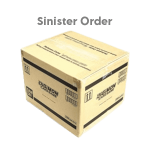 Sinister Order Case (12x Booster Box)