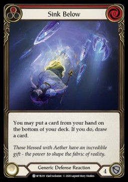 Sink Below (Red) (Rainbow Foil)