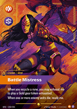 Sivir, Battle Mistress (V.2 - Showcase)
