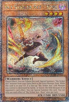 Sky Striker Ace - Raye (V.2 - Quarter Century Secret Rare)