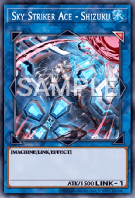 Sky Striker Ace - Shizuku (V.3 - Starlight Rare)