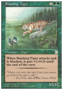 Slashing Tiger