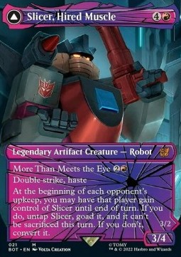 Slicer, Hired Muscle // Slicer, High-Speed Antagonist (V.2)