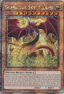 Slifer the Sky Dragon (V.2 - Quarter Century Secret Rare)