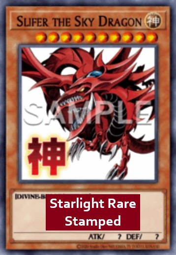 Slifer the Sky Dragon (V.2 - Starlight Rare)