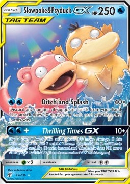Slowpoke & Psyduck GX  (UNM 35)