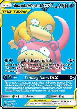 Slowpoke & Psyduck GX  (UNM 217)