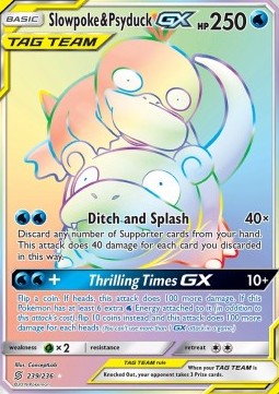 Slowpoke & Psyduck GX  (UNM 239)