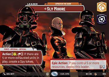 Sly Moore, Cipher in the Dark (V.2)