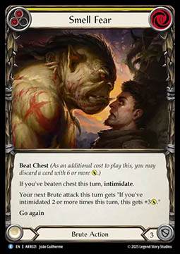 Smell Fear (Yellow) (Regular)