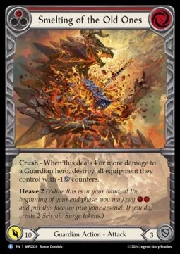 Smelting of the Old Ones (Extended Art Rainbow Foil)