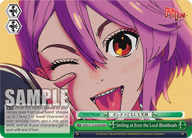 Smiling at Even the Local Blockheads (V.2 - Triple Rare)