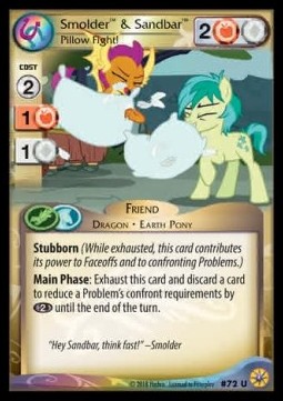 Smolder & Sandbar *Pillow Fight!*