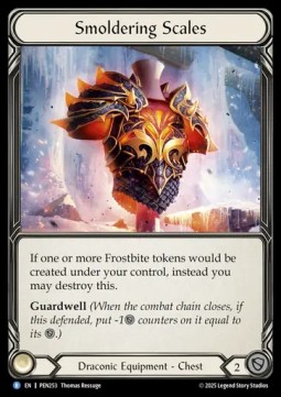 Smoldering Scales (Cold Foil)