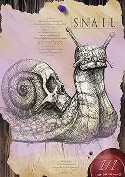 Snail Token (Black 1/1)