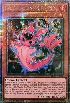 Snake-Eyes Poplar (V.2 - Quarter Century Secret Rare)