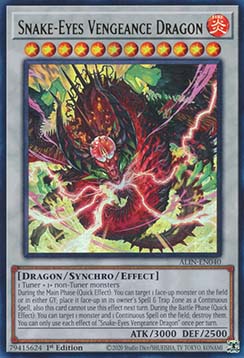Snake-Eyes Vengeance Dragon (V.1 - Ultra Rare)