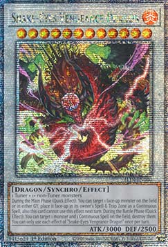 Snake-Eyes Vengeance Dragon (V.2 - Quarter Century Secret Rare)